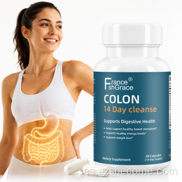 Shecome Colon Cleanse Cápsulas Salud Digestiva